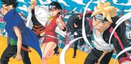 Boruto characters as seen in the manga (Image via Shueisha)